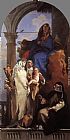 Giovanni Battista Tiepolo Wall Art - The Virgin Appearing to Dominican Saints